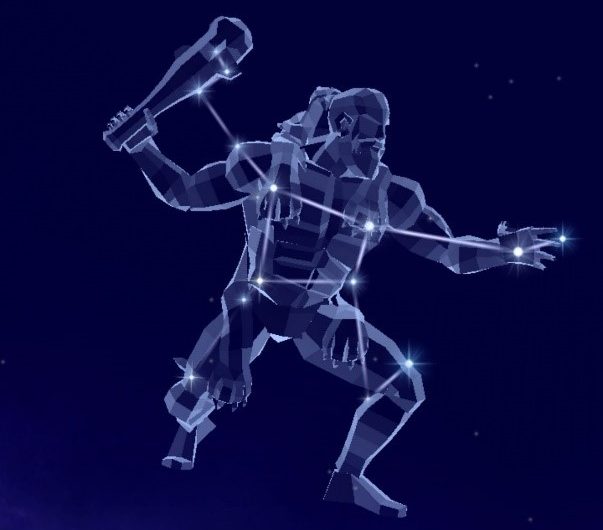 Sternbild Herakles